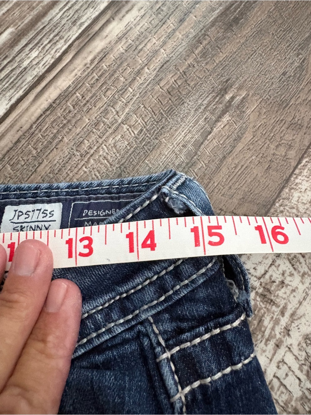 Miss Me Embellished Black Back Pocket Skinny Jeans Size 30 - Picture 4 of 7
